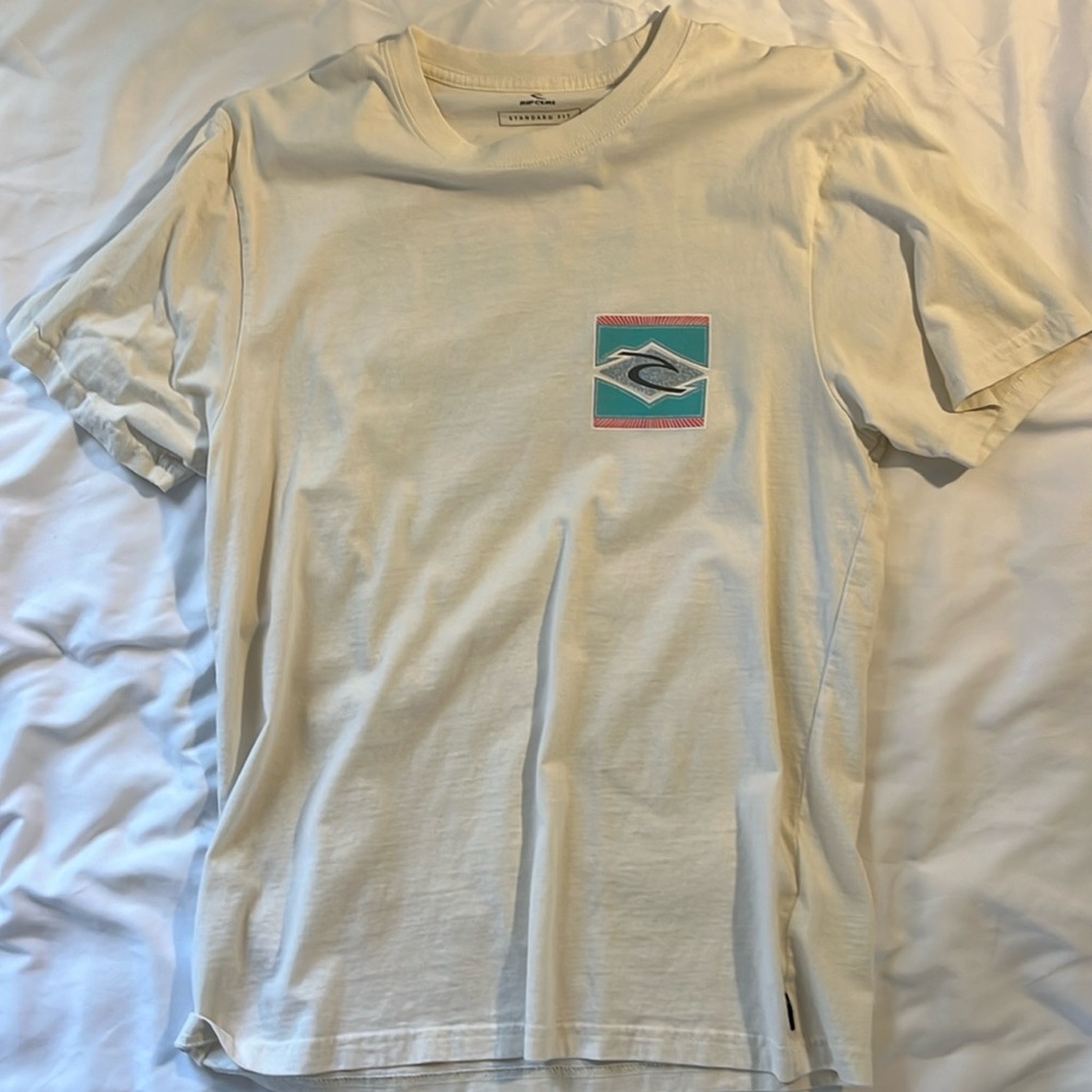 Rip Curl Men’s Cream Color T shirt